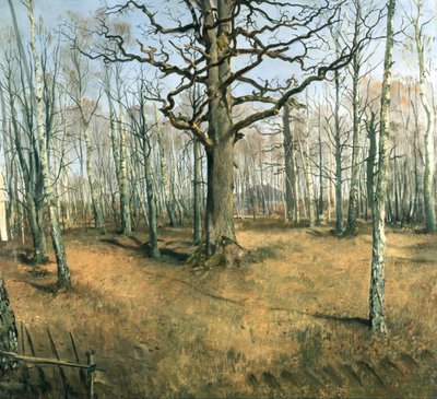 Wermsdorf Forest by Louis Ferdinand von Rayski